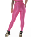 Legging Bolso Canelada em Suplex Poliamida com LYCRA® Rosa Chicletes