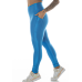 Legging Bolso Canelada em Suplex Poliamida com LYCRA® Azul Onix